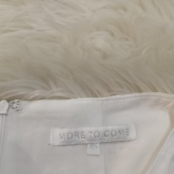 Revolve More to Come "Samantha" White Embroidered Mini Skirt - Size XS - Picture 6 of 7